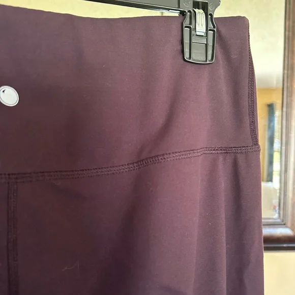 Yogalicious Deep Plum Leggings - Picture 3 of 5